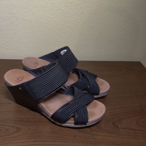 Ugg Australia Hilarie  Racing Stripe black size 9